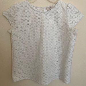LOFT white Top